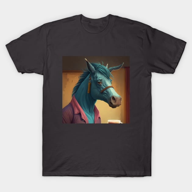 Bojack horseman 2d illustration T-Shirt by KOTYA